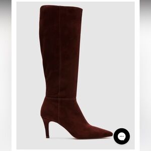 Steve Madden Janae Brown Suede Boots